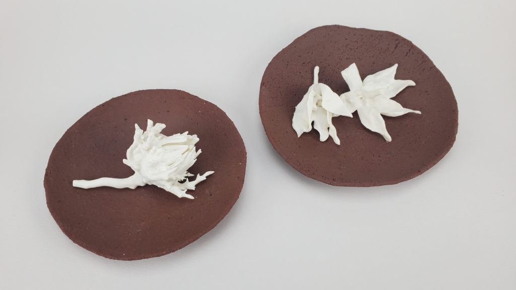porcelaine sur grès  - Marie Berthier Jamin - Atelier Lux in Terra